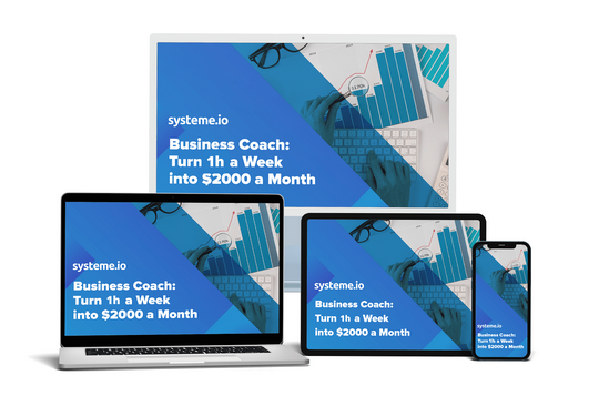 Business Coach: Turn 1h of work a week into $2,000 a month