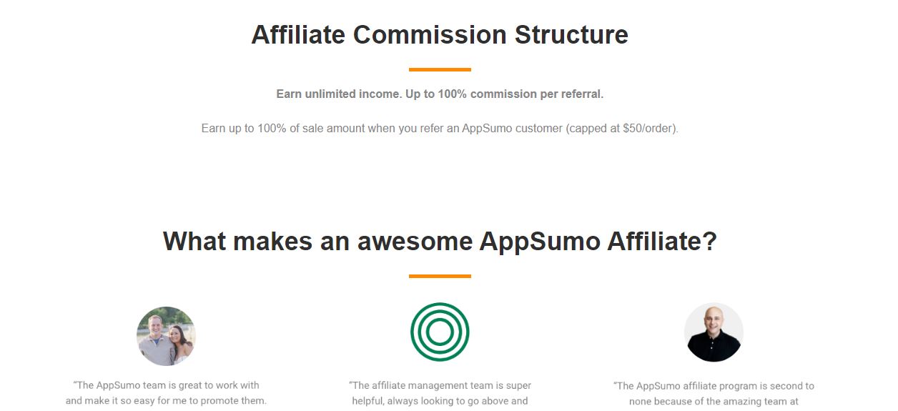 High ticket affiliate program Appsumo