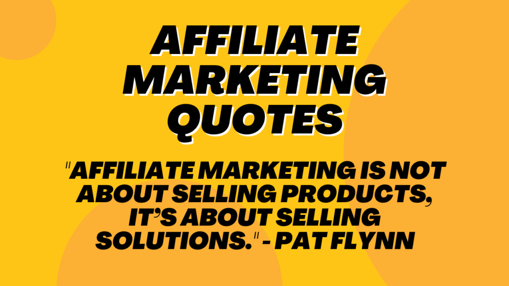 affiliate marketing Quotes