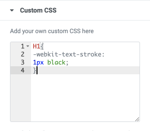 Elementor Editor _ Custom CSS